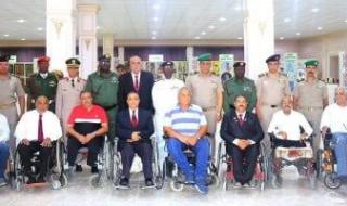 جمعية المحاربين القدماء وضحايا الحرب تستقبل وفداً من القوات المسلحة النيجيرية
