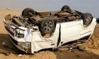 جثة و7 مصابين أعلى الطريق الإقليمي