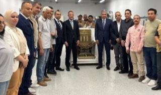 المتحف المصرى الكبير يستقبل 163 قطعة من كنوز الملك الذهبى توت عنخ آمون