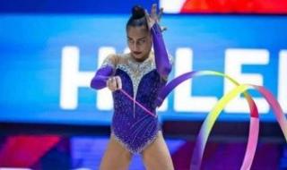 لينا حليقة تحصد فضية "الشريط" ببطولة العالم لناشئات الجمباز الإيقاعي