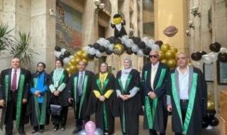 تجارة القاهرة تنظم احتفالية عيد الخريجين للطلاب ذوى الاحتياجات الخاصة