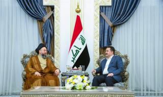 السوداني والحكيم يبحثان الاستعدادات الخاصة بإجراء الانتخابات وتوفير كل مستلزمات نجاحها