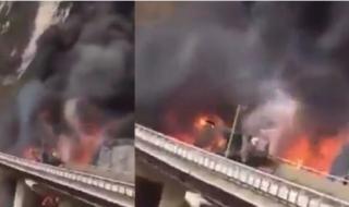 حادث مفزع بالمدينة المنورة..وفاة 40 معتمر والسبب شاحنة نفط: البقاء لله