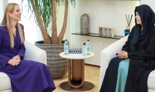 لطيفة بنت محمد تلتقي السيدة الأولى لجمهورية الإكوادور