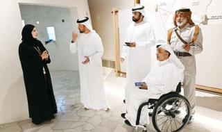 شرطة أبوظبي تنظم زيارة لمتحف المقطع