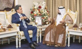 ولي عهد الفجيرة يبحث تعزيز العلاقات مع تركيا وغواتيمالا والسلفادور