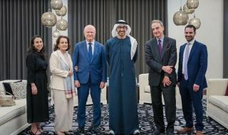 عبدالله بن زايد يلتقي أعضاء اللجنة اليهودية الأميركية
