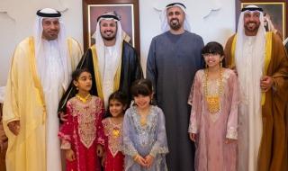 ذياب بن محمد بن زايد يحضر حفل استقبال بمناسبة زفاف علي محمد القبيسي