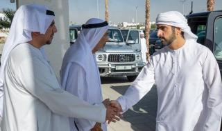 حمدان بن محمد وعمار بن حميد ومنصور بن محمد يعزون في وفاة عبدالمجيد أحمد صديقي