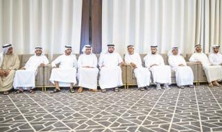 أحمد بن محمد وأحمد بن سعود يعزيان في وفاة عبدالمجيد صديقي