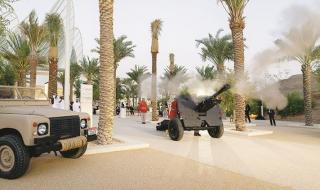 إطلاق مدفع الإفطار لأول مرة في متحف زايد الوطني