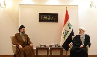 الشيخ حمودي والسيد الحكيم يؤكدان ضرورة الإسراع بحسم الاستحقاقات