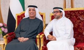 سعود بن صقر يواصل استقبال المهنئين بشهر رمضان المبارك