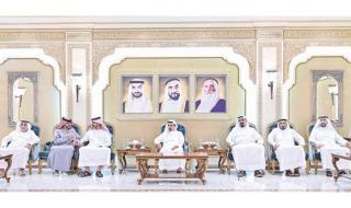 الحكام يواصلون استقبال المهنئين بشهر رمضان المبارك