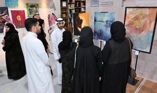 انطلاق فعاليات معرض الفن التجريدي «مفارقة» بفنون الدمام