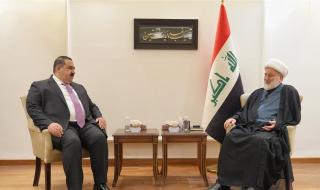 السامرائي يبحث مع الشيخ همام حمودي مستجدات المشهد السياسي