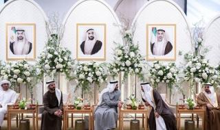 سيف بن زايد يحضر أفراح الفهيم والخاطر