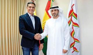 سفير الإمارات ووزير التنمية البوليفي يبحثان تعزيز التعاون