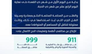 هيئة النقل تشدد على الناقلين 
بمنع نقل مخالفي أنظمة وتعليمات الحج