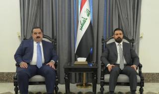 السامرائي والزيدي يبحثان تسريع تشكيل الحكومة الجديدة