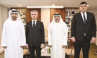 سفير تركمانستان يزور صحيفة «الاتحاد»