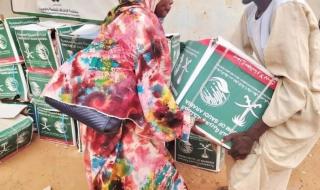 أخبار من السعودية.. مساعدات سعودية.. 1,300 سلة غذائية في شيكان شمال كردفان بالسودان
