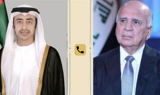 العراق والإمارات يؤكدان ضرورة تجنب التصعيد في المنطقة