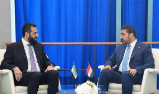 الزيدي والشرع يبحثان جهود تدعيم التهدئة وتخفيف توتر المنطقة