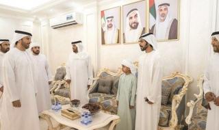 خليفة بن طحنون بن محمد يعزي في وفاة فاخرة أحمد الخييلي