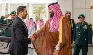 ولي العهد يؤكد حرص المملكة على تعزيز التعاون الأمني مع العراق