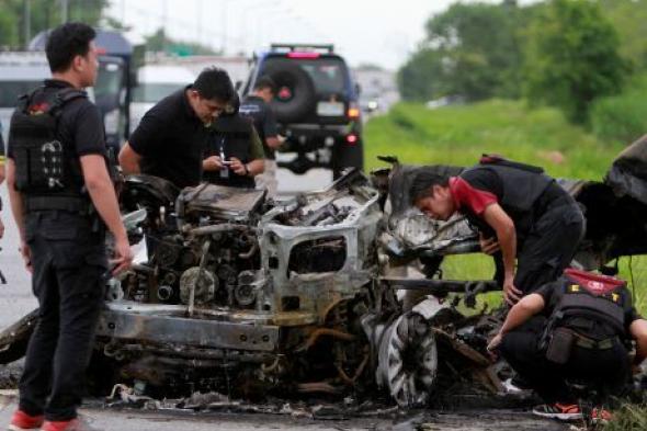 متشددون يفخخون سيارتين مسروقتين في تايلاند