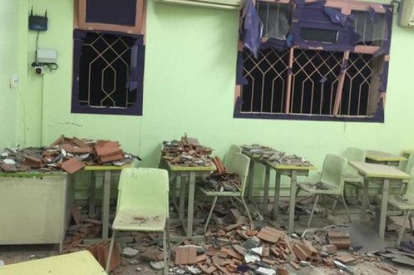 السعودية | الحوثيون ينتهكون حرمة المدارس بنجران بعدة مقذوفات