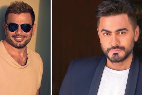 عمرو دياب يستعين بأغاني تامر حسني للترويج لألبومه الجديد.. ويَفشل