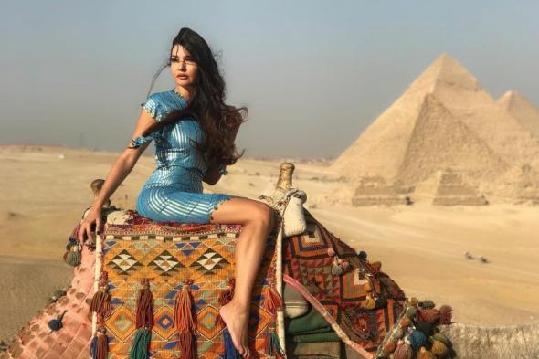 شاهد… لاميتا فرنجية بـ الجلباب والبرقع في مصر!