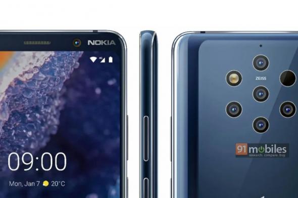 الكشف عن تفاصيل إضافية حول الهاتفين Nokia 9 PureView و Nokia 1 Plus من قبل FCC
