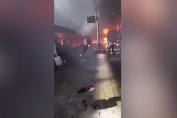 فيديو مُخيف يكشف اللحظات الأولى لحريق محطة قطارات مصر الذي أشعل الركاب !