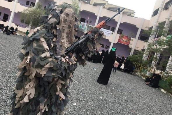 شاهد حوثية مموهه تستعرض في صنعاء باحدث سلاح لاتملكه حتى قوات الشرعية !