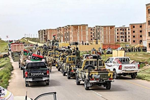 الجيش الليبي على مشارف حي صلاح الدين في طرابلس