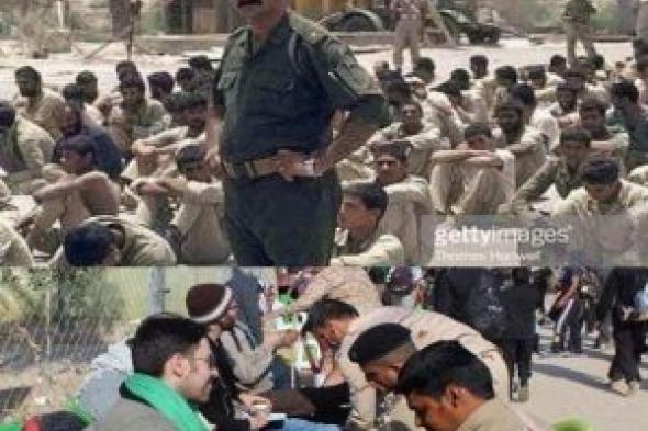 شاهد : محمد العرب ينشر صورة لضابط عراقي ويحذر اليمنيين