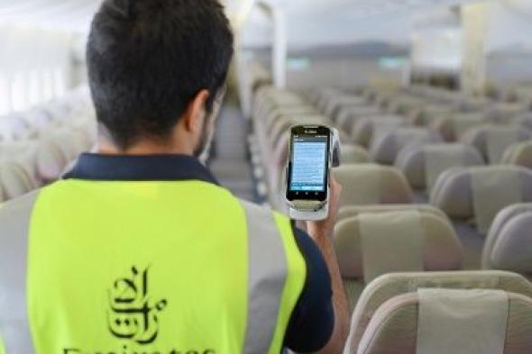 «الإمارات» تستخدم تقنية RFID لتفقد معدات الطوارئ
