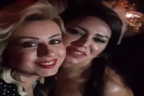 فيديو| وصلة رقص لرانيا يوسف وزوجة مصطفى فهمي