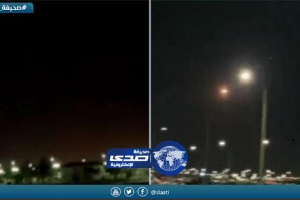 بالفيديو.. اعتراض 3 صواريخ باليستية قرب «ينبع الصناعية»