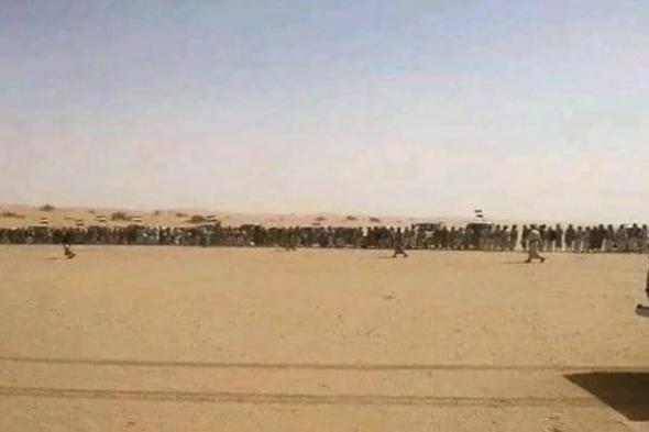 الجوف.. القبائل تنصب خيامًا في الحدود السعودية للمطالبة بعودة اللواء العكيمي