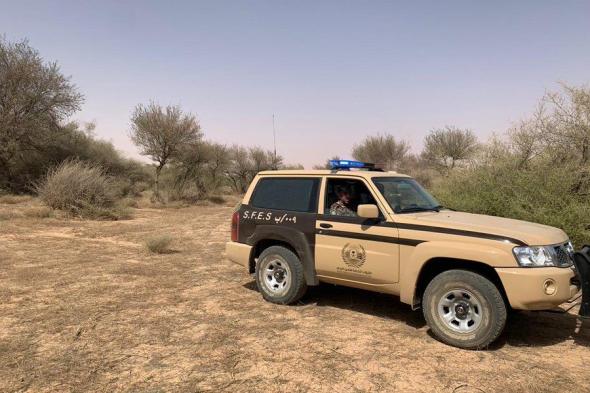 ضبط مخالف لنظام البيئة لإشعاله النار في أراضي الغطاء النباتي بمحمية الملك عبدالعزيز
