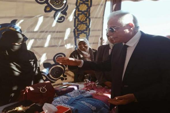محافظ جنوب سيناء يتفقد معرض الحرف اليدوية والتراثية – صور