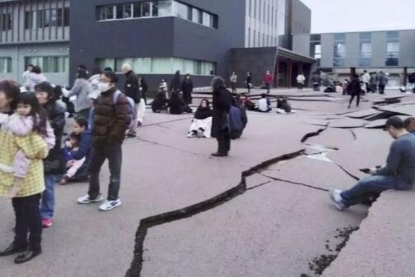 ارتفاع قتلى زلزال اليابان إلى 55 واستمرار البحث عن ناجين