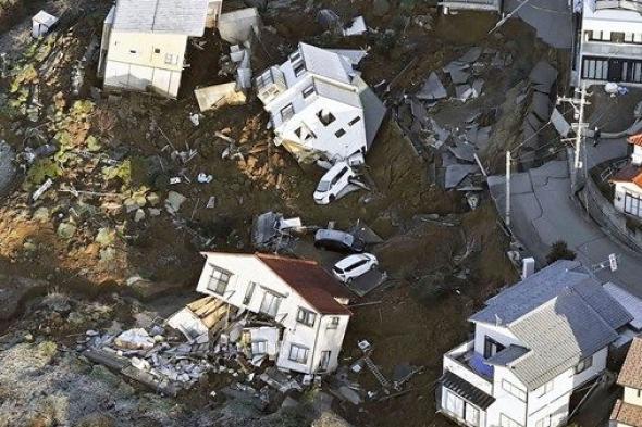 اليابان: مخاوف من صعوبة توصيل المساعدات لمنطقة الزلزال