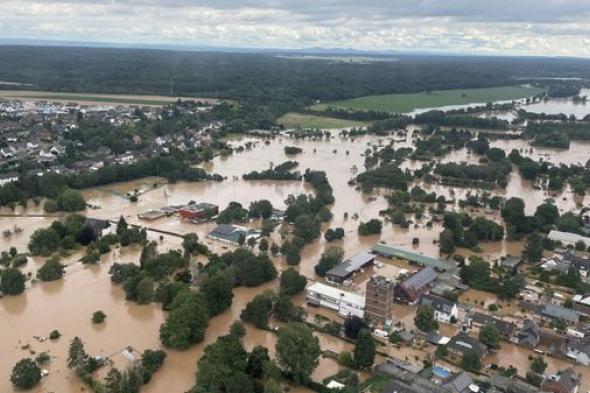شولتس يزور المناطق المتضررة من الفيضانات
