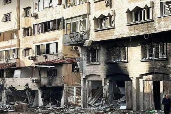 قوات الاحتلال تدمر مقري الاتحاد الفلسطيني لكرة القدم واللجنة الأولمبية في غزة