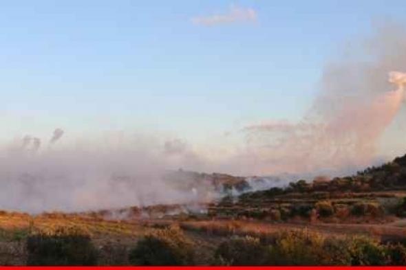 الجيش الاسرائيلي استهدف بلدة مارون الراس واطراف بنت جبيل